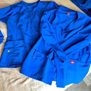 Royal blue scrub bundle